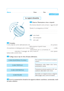Regioni climatiche