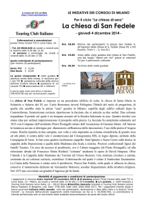 La chiesa di San Fedele