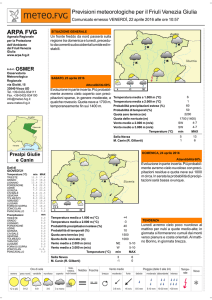 ARPA FVG - Osmer FVG
