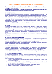 Polizza : “IO E LA MIA CASA GENIALLOYD” – Le