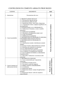 COSTRUZIONI IN CEMENTO ARMATO PROF.RIZZO