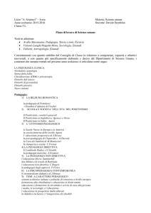 Scienze umane Anno scolastico 2015