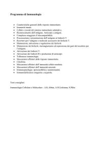 Programma Immunologia