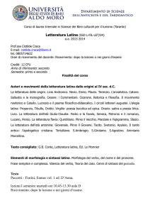 Letteratura latina