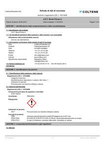 Scheda di dati di sicurezza