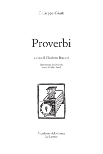 Giusti, testo.p65 - Casa editrice Le Lettere