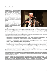 Simone Faraoni è laureato con lode in Scienze Politiche