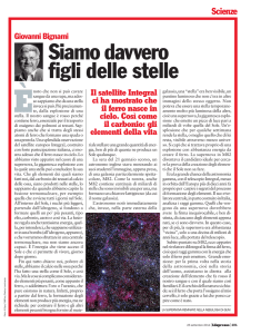 Siamo davvero figli delle stelle