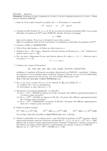 TEN 2016. Esercizi 2. esercizi richiedono PARI/GP. 1. Siano E1 ed