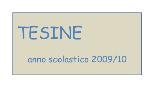 anno scolastico 2009/10