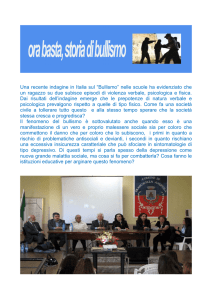 Ora basta, storia di bullismo.