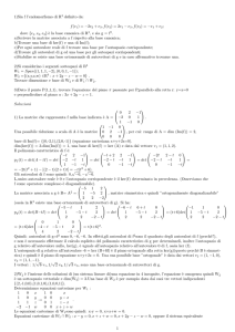 1)Sia f l`endomorfismo di R3 definito da: f(e1) =