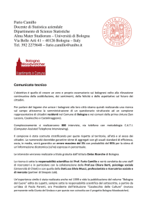 Furio Camillo Docente di Statistica aziendale Dipartimento di