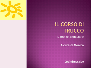 Il corso di trucco