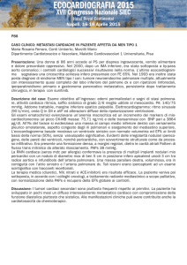 metastasi cardiache in paziente affetta da MEN tipo 1