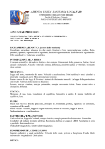 Fisica Medica - Uniba Brindisi