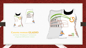 Canotta woman GLADIO