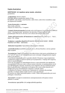 Foglio illustrativo - Banca Dati Farmaci