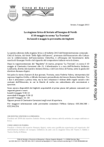 Cs_La Traviata - Comune di Seriate