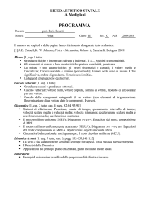 Fisica - Liceo Modigliani
