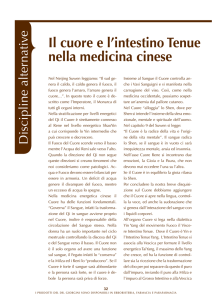Il cuore e l`intestino Tenue nella medicina cinese