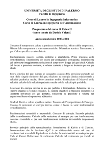 Programma di Fisica II