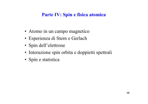 Spin e fisica atomica