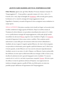 quinto fabio massimo, detto il temporeggiatore