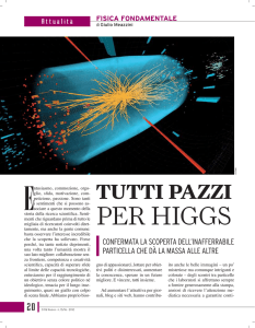 PER HIGGS - Città Nuova