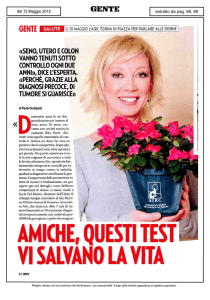 amiche, questi test vi salvano la vita