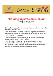 Tre padri una donna ed una sposa