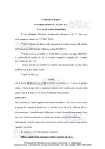 Avviso 185 kB pdf - Aste Giudiziarie