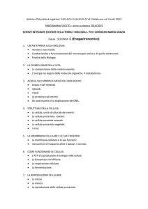 scienze integrate - iis castelnovo ne` monti