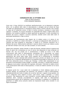 Comunicato su stato - Lavoro.Provincia.Vercelli.it
