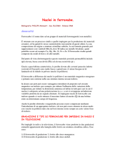 Nuclei in ferroxube.