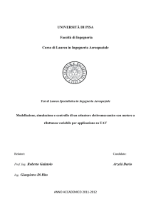 UNIVERSITÀ DI PISA Facoltà di Ingegneria Corso di Laurea