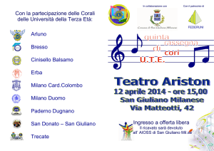 quinta - Università della Terza Età S. Donato S. Giuliano
