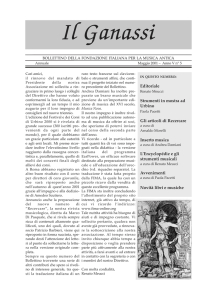 Anno V, Numero 5 - Fondazione Italiana per la Musica Antica