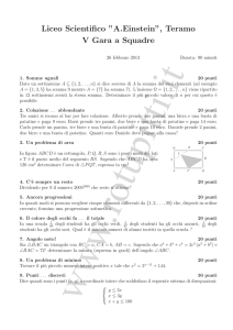 Problemi - Gare Matematiche by Rosanna Tupitti