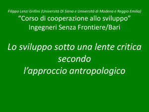 Sociologia dello Sviluppo