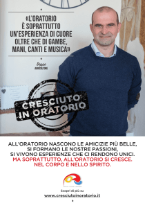 Poster di Beppe Gorini - Cresciuto in oratorio