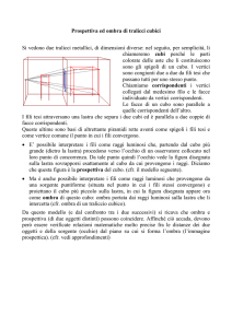 PROIEZIONI E SEZIONI