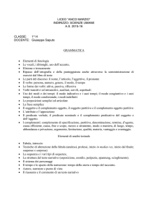 INDIRIZZO: SCIENZE UMANE AS 2015