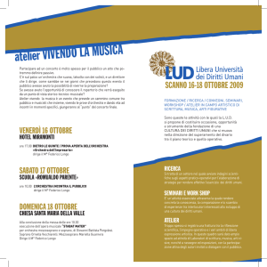 atelier VIVENDO LA MUSICA