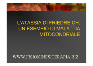 l`atassia di friedreich: un esempio di malattia