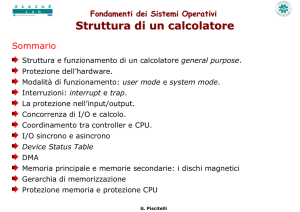 Struttura di un calcolatore