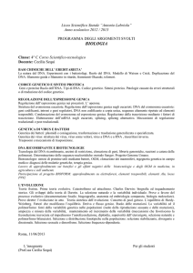 biologia - Antonio Labriola