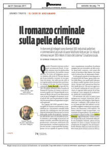 Il romanzo criminale sulla pelle del fisco