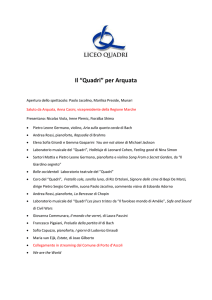 Il “Quadri” per Arquata