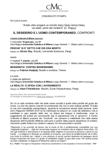 il desiderio e l`uomo contemporaneo. confronti